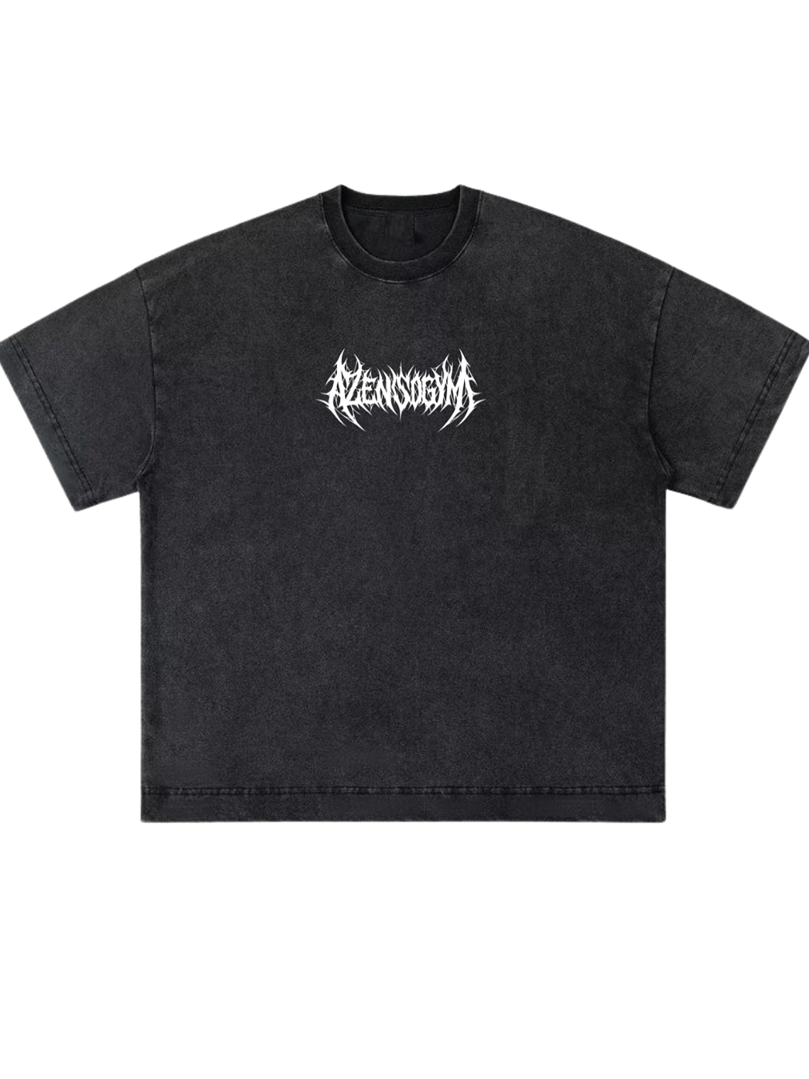 Camiseta boxy fit acid wash christ 5