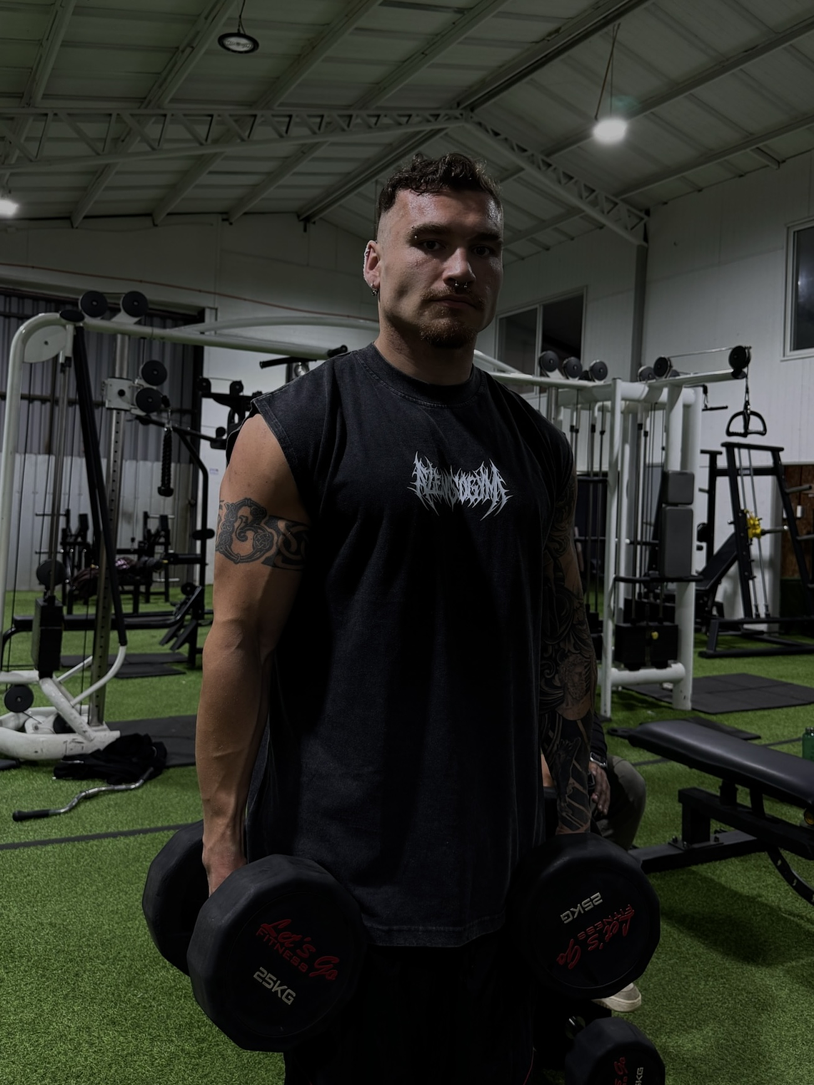 Camiseta Acid Wash manga cero 1