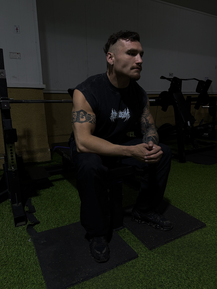 Camiseta Acid Wash manga cero 2