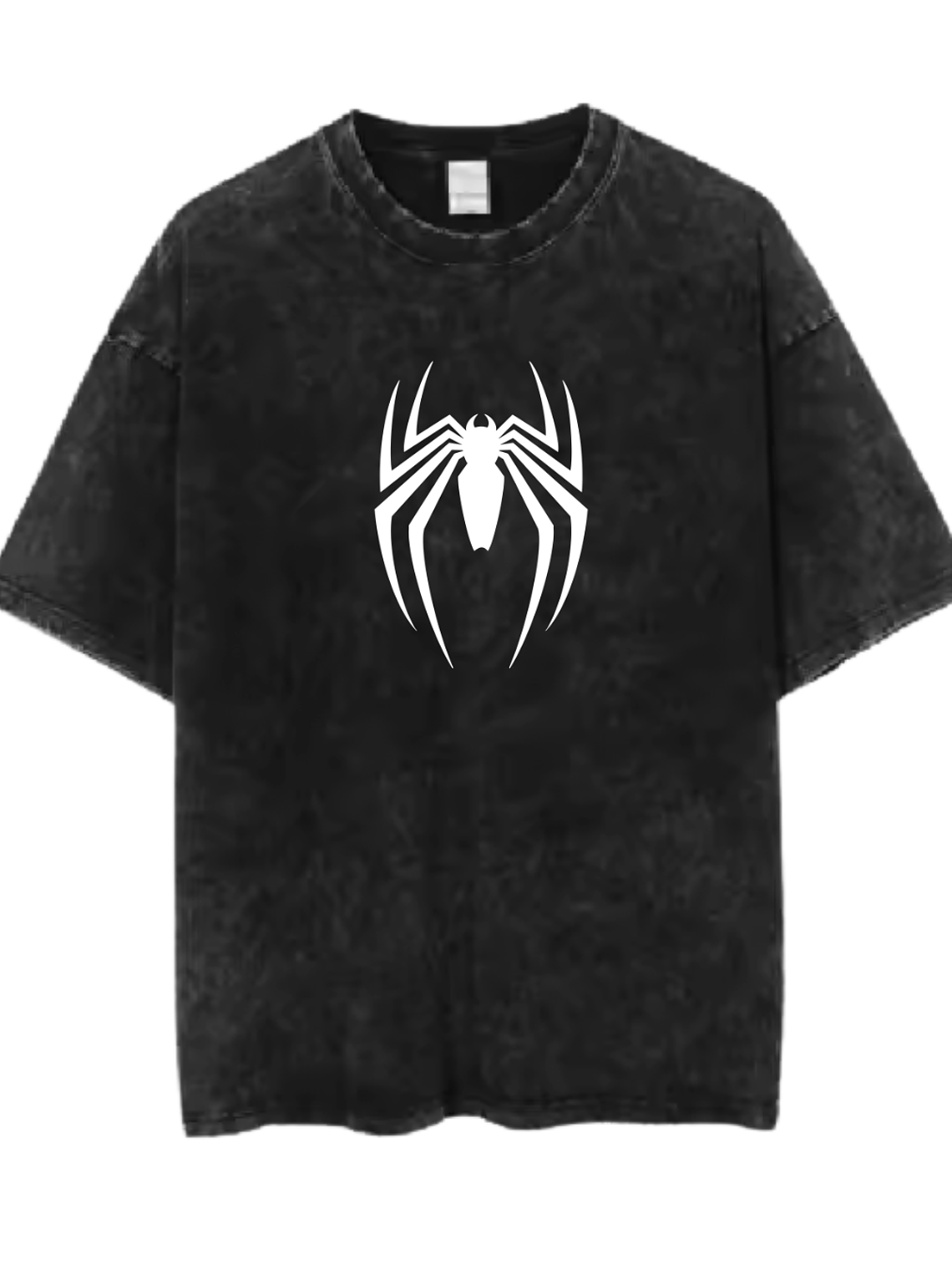 Acid Wash Oversize Spiderman 1