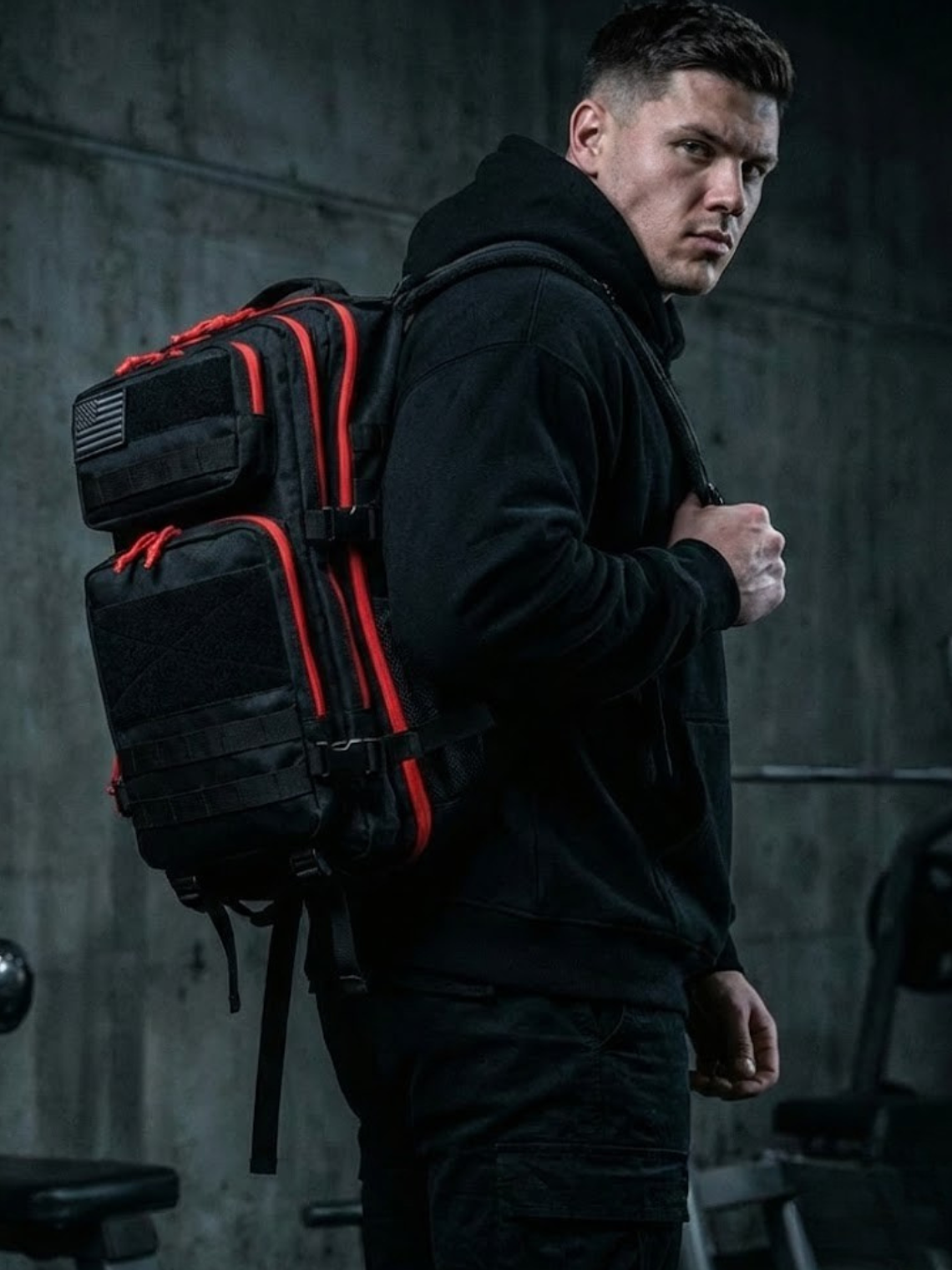 THE BUNKER BACKPACK 45L - RED EDITION 1