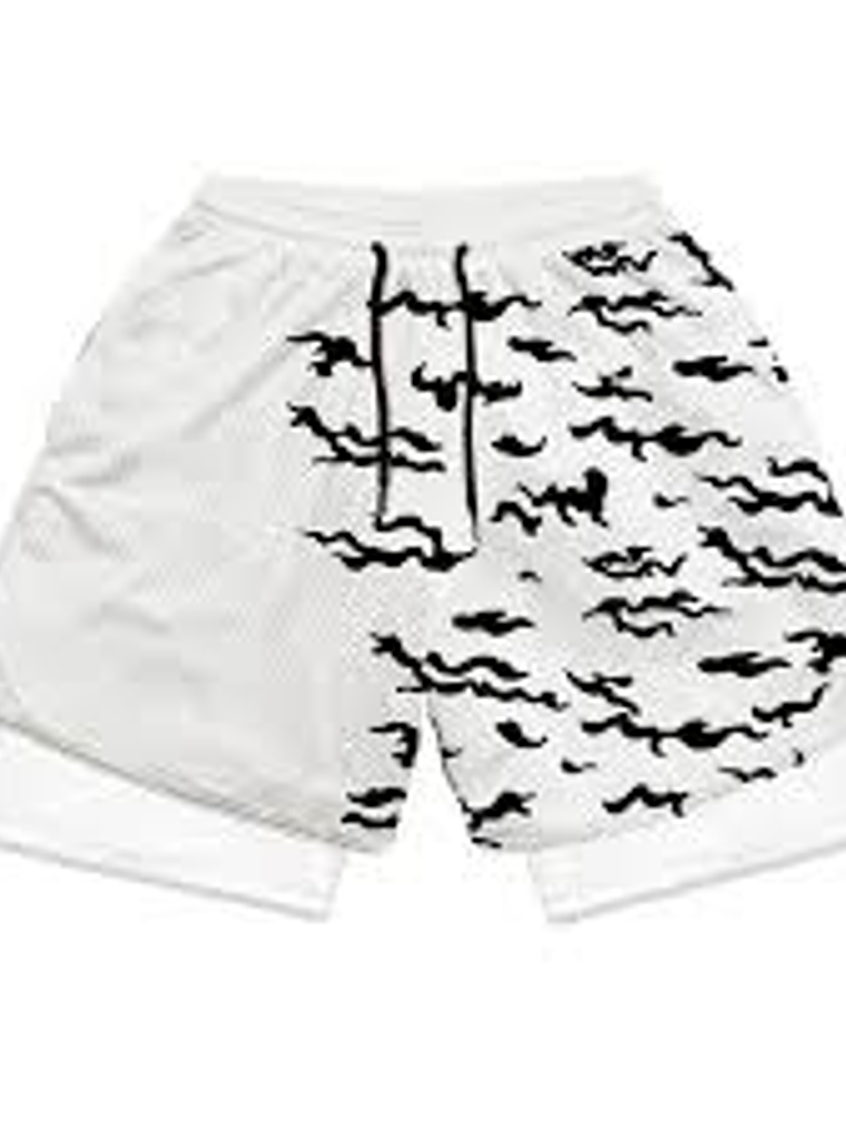 Amateratsu Shorts White  2