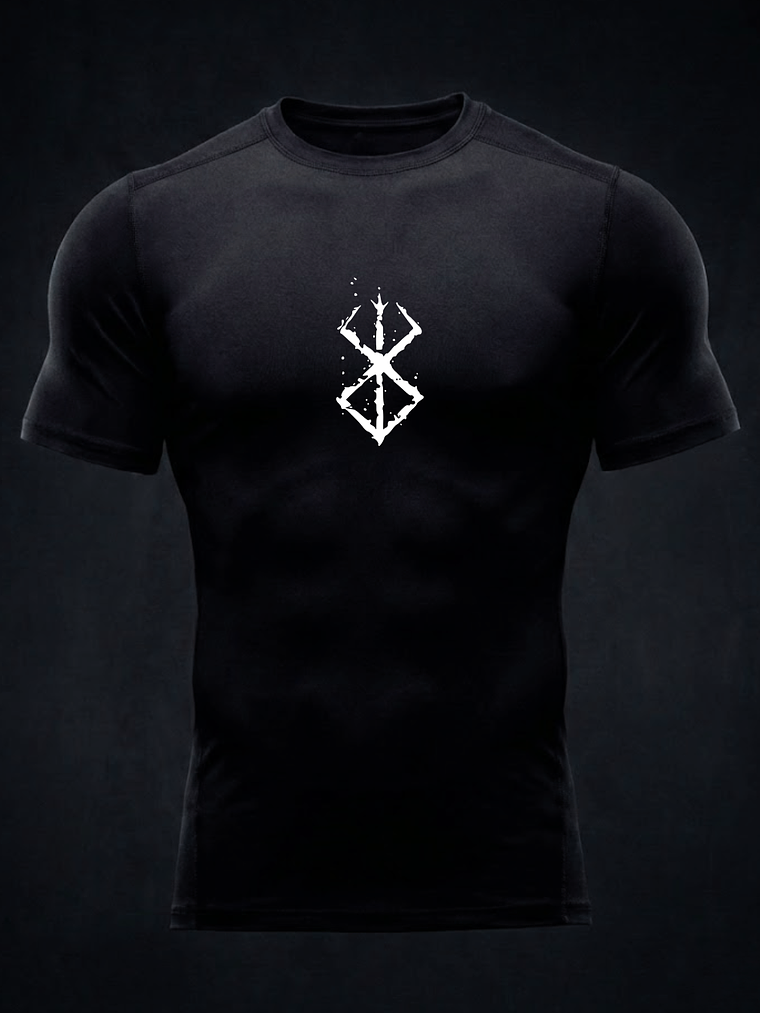 polera compresiva berserk logo 1