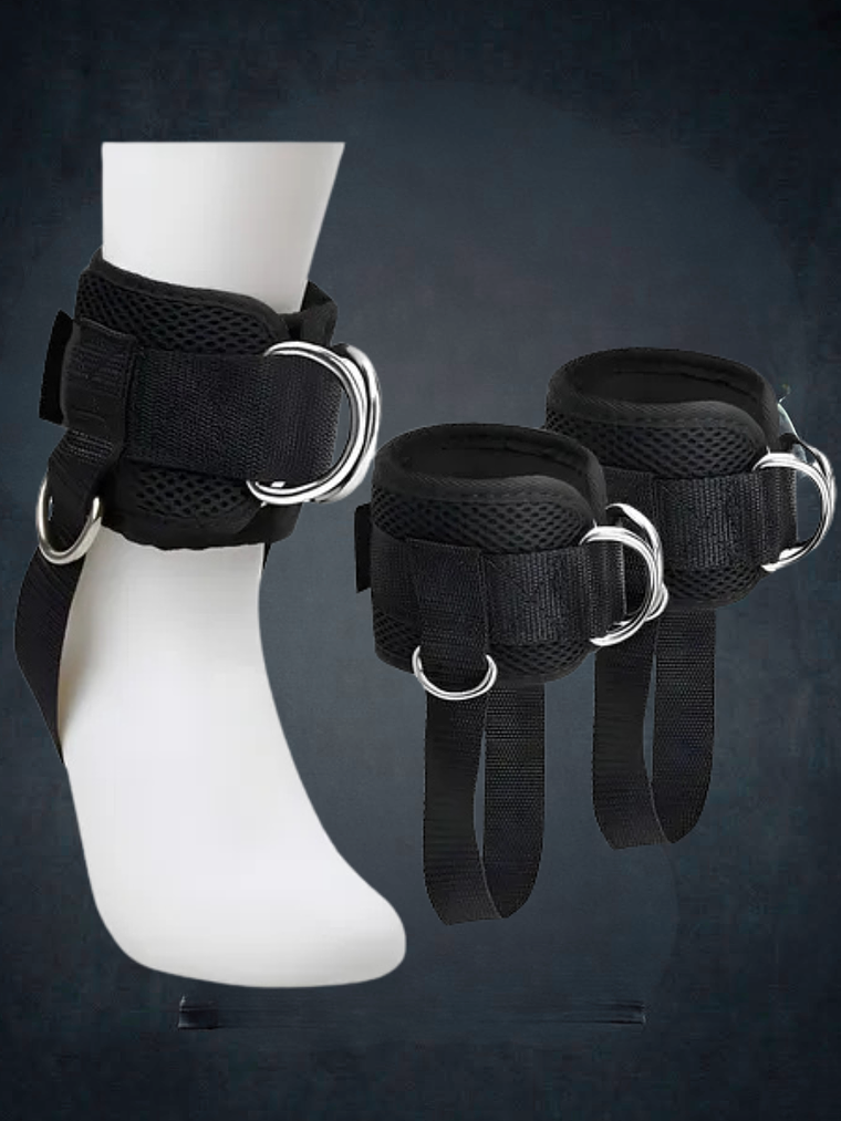 tobilleras/correa para poleas negra 1