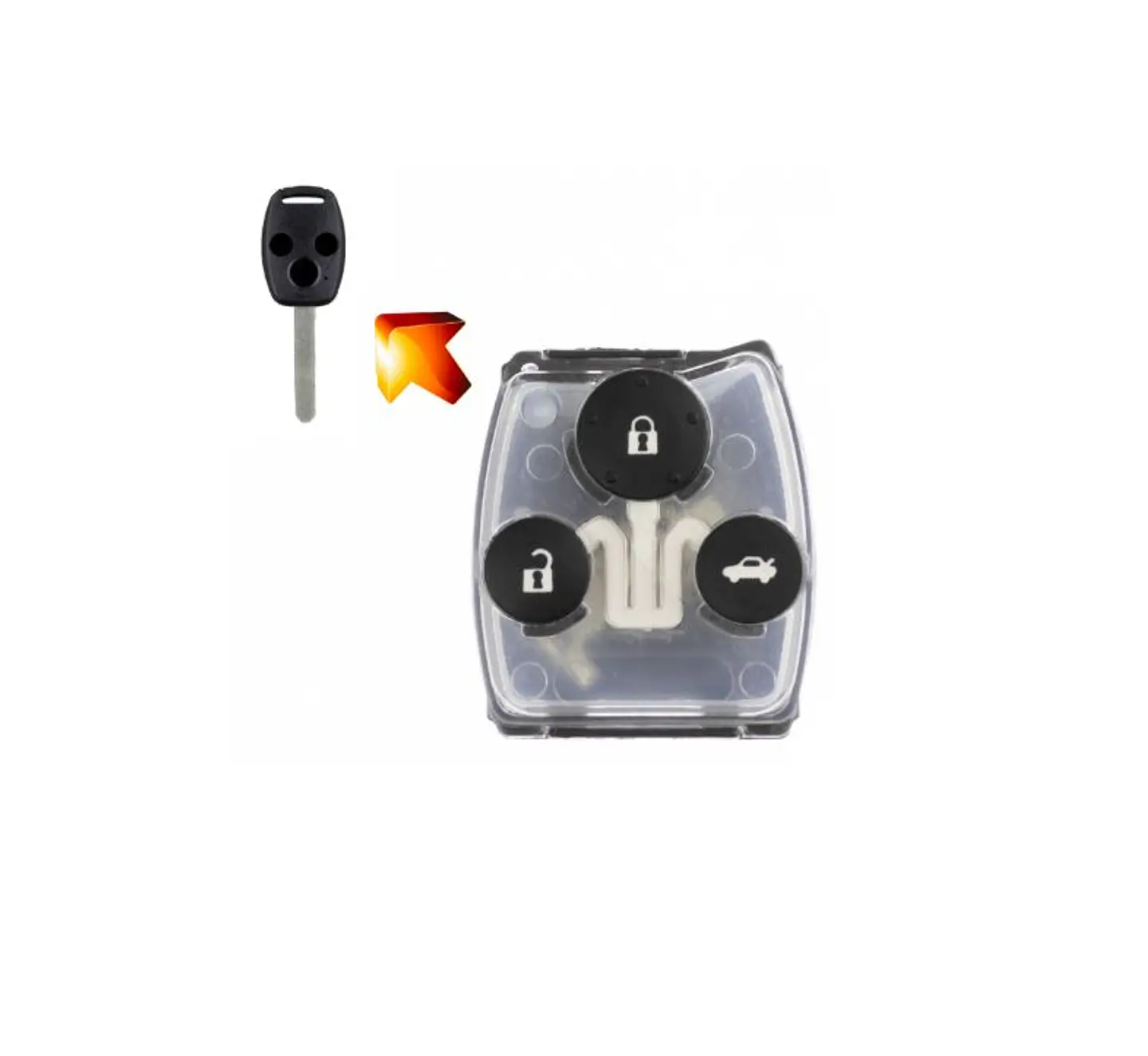 CAIXA SUBSTITUIÇÃO AUTO 3 BOTÕES  3