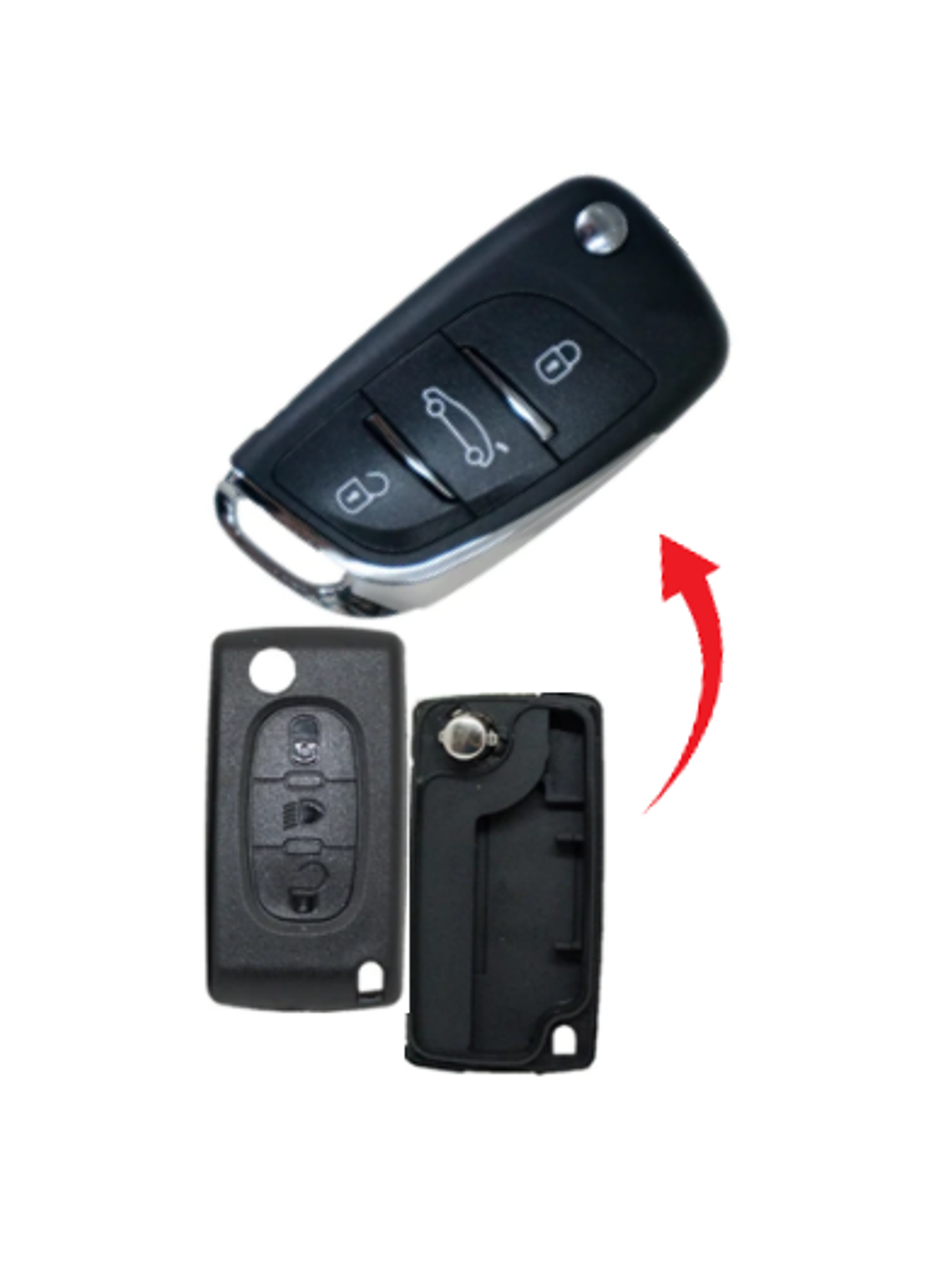 CAIXA SUBSTITUIÇAO AUTO 3 BOTOES (NOVA) 2