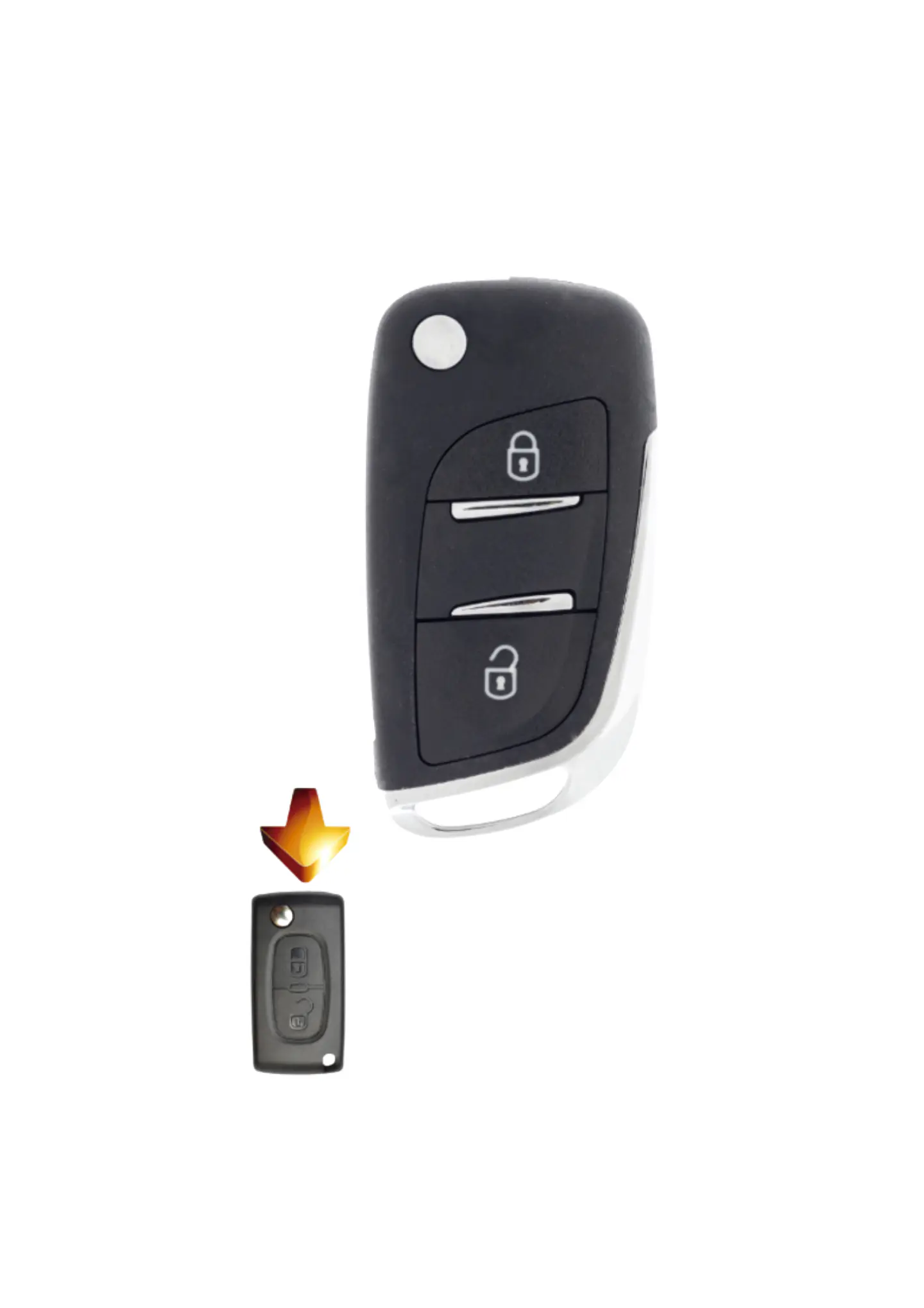 CAIXA SUBSTITUIÇÃO AUTO 2 BOTÕES 1