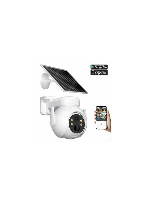 Câmara Vigilância IP FHD Wifi C/ Painel Solar XO