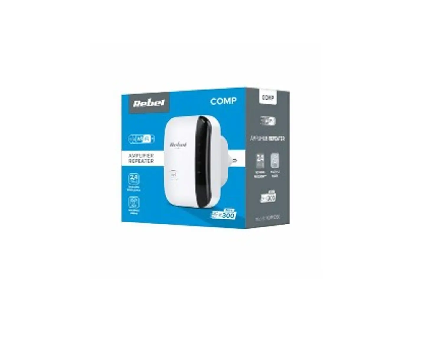 Repetidor Sinal Wifi 2.4GHz 300Mbps 3