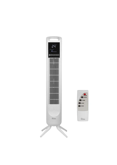 Ventoinha Torre 45W C/ Comando Branco ARDES