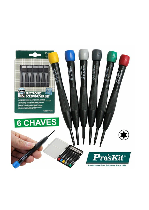 Conjunto De 6 Chaves De Precisão