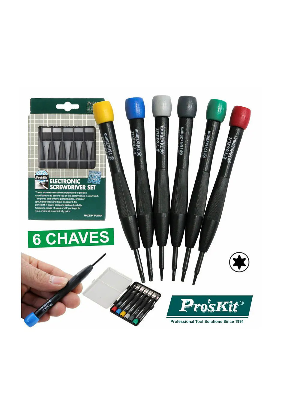 Conjunto De 6 Chaves De Precisão 1