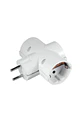 Ficha Elétrica Adaptadora 3x Schuko - thumbnail 1