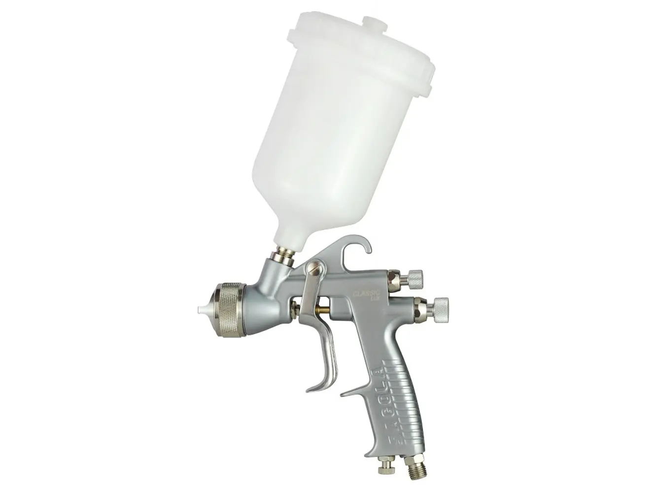 Pistola para pintar de gravedad Sagola Classic Lux - 1.6 - Foto 2 | aztools.co