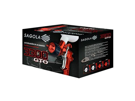Pistola para pintar de gravedad de alta 1.2 3300 Gto - Foto 2 | aztools.co