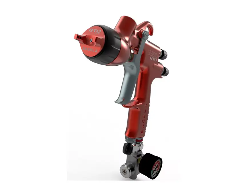 Pistola para pintar gravedad 1.4 - 3300 Gto Car Sagola - Foto 2 | aztools.co
