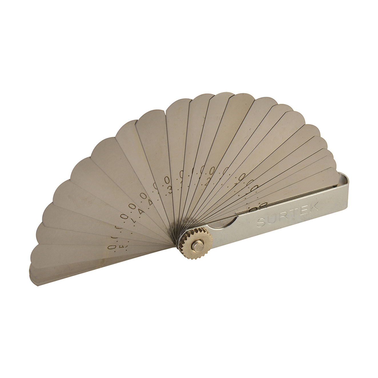 Surtek Calibrador de galgas pulgadas 26 hojas  107331