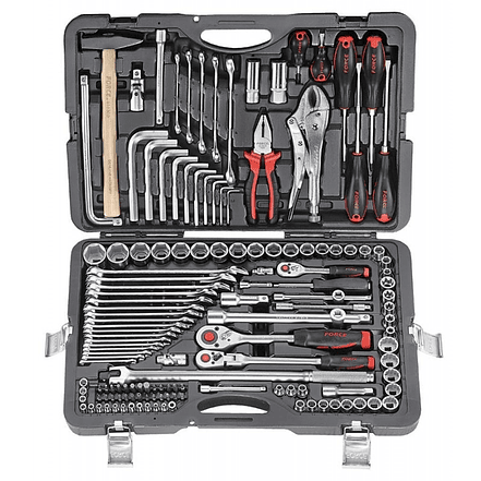 Juego de herramientas y accesorios de 1/2 x 142 Piezas