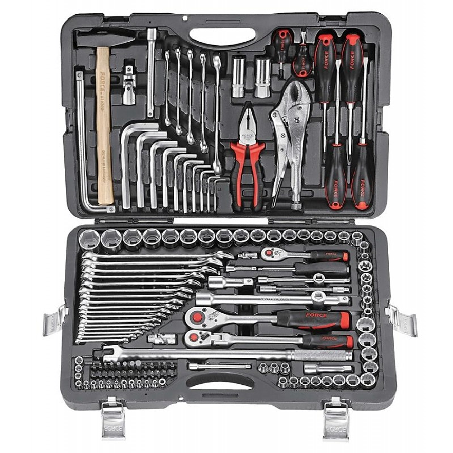 Juego de herramientas y accesorios de 1/2 x 142 Piezas