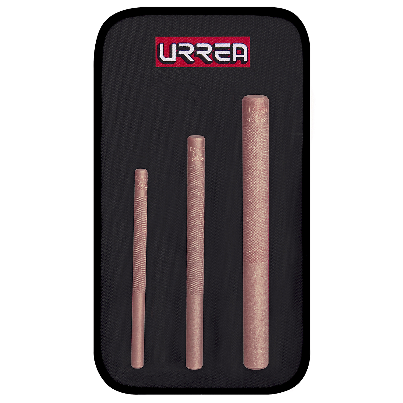 Urrea Juego de botadores de bronce 3/8 a 3/4 3piezas 49903