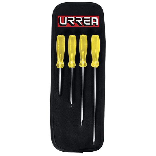 Urrea Juego de destornillador ambar cab 4pz 9600C