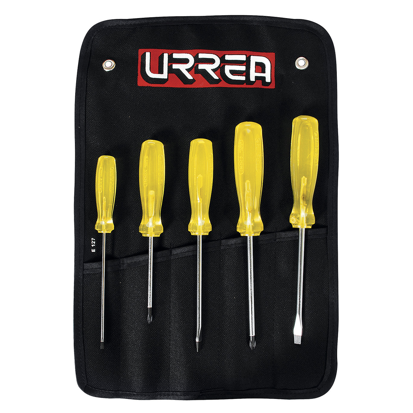 Urrea Juego de destornillador ambar combinada 5pz JBUD01