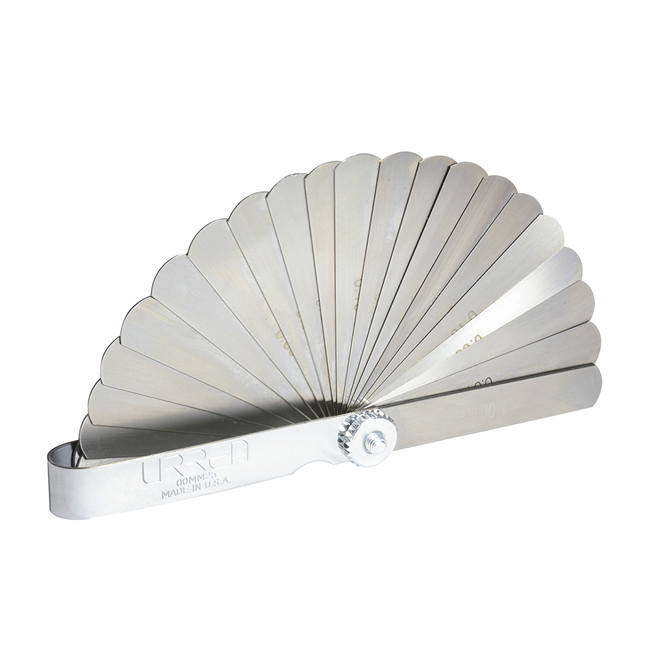 Urrea Calibrador de galgas 25 hojas mm 00MM25