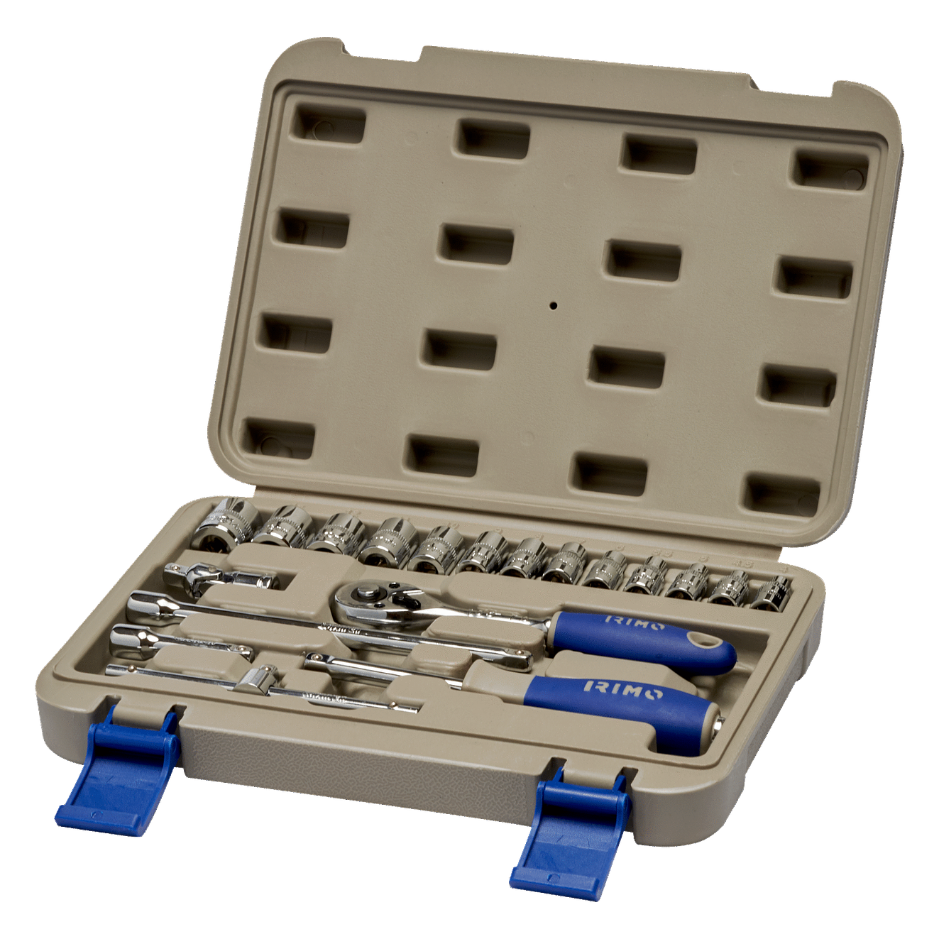 Juego Copas 1/4 de 4 A 14mm 19 Pzs Irimo 109-19-4 3