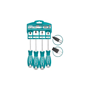 Juego Destornilladores 4 Pzs Tht250604 Total