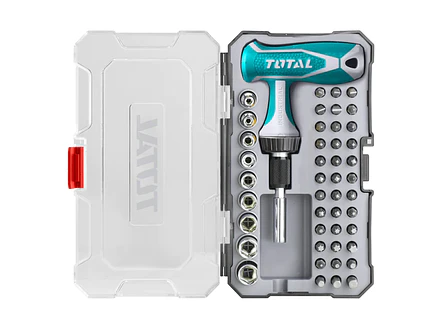 Juego Destornillador Ratchet con Puntas y Copas 47Pzs Total - Envío a todo Colombia | aztools.co