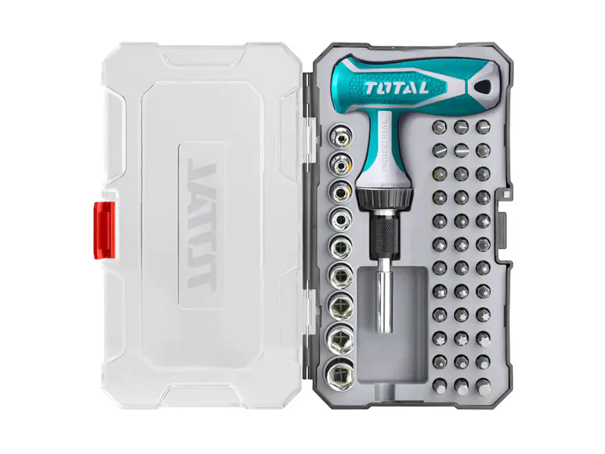 Juego Destornillador Ratchet con Puntas y Copas 47Pzs Total - Envío a todo Colombia | aztools.co