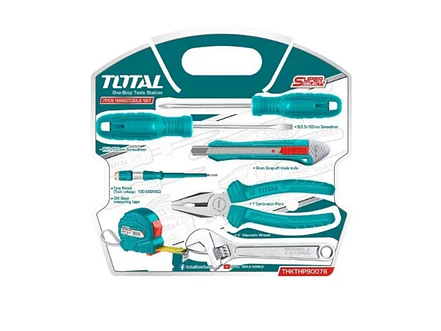 Juego de Herramientas 7 Pzs TOTAL THKTHP90076 - Foto 1 | aztools.co