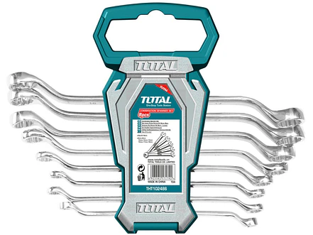 Juego de Llaves Corona TOTAL THT102486, 8 Piezas  - Envío a todo Colombia | aztools.co
