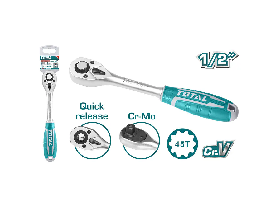 Ratchet Tipo Pera 1/2 THT106126 TOTAL - Envío a todo Colombia | aztools.co