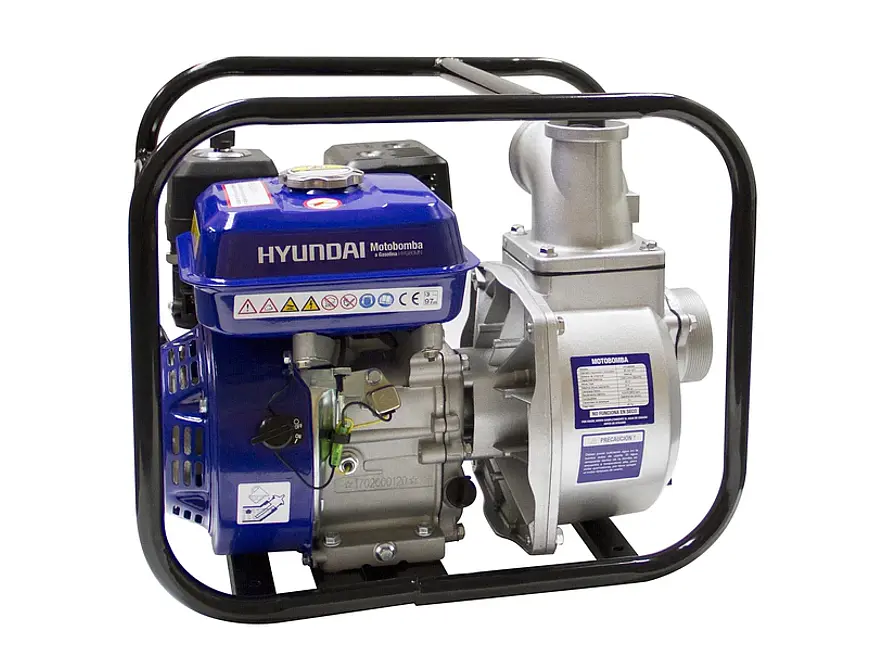 Motobomba de agua 7HP 3” Hyundai HYDP80 - Foto 1 | aztools.co