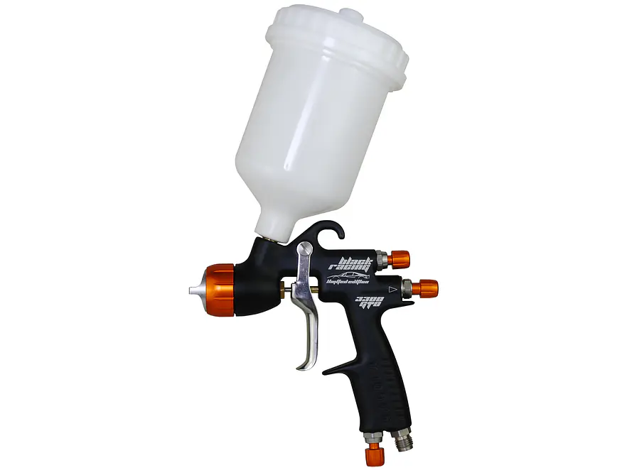 Pistola para pintar sagola gravedad 1.3 - 3300 Gto BLACK RACING - Foto 2 | aztools.co