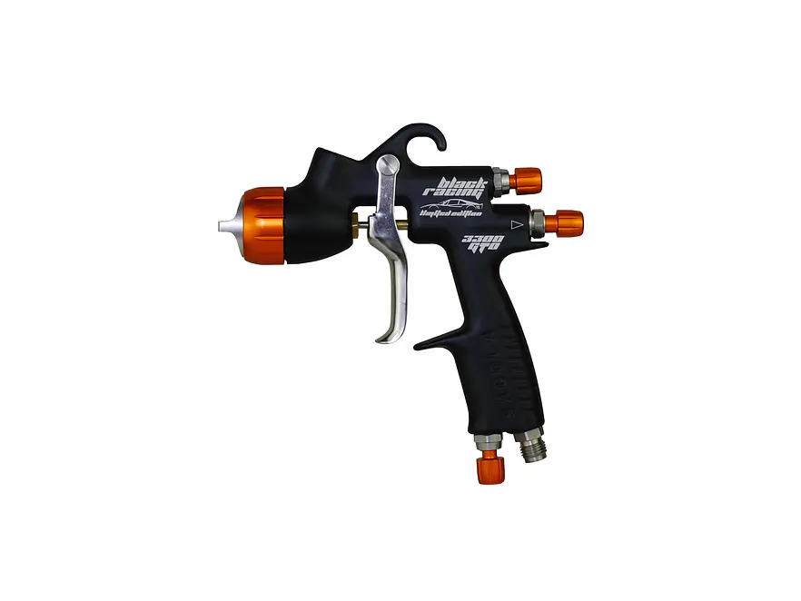 Pistola para pintar sagola gravedad 1.3 - 3300 Gto BLACK RACING - Foto 3 | aztools.co