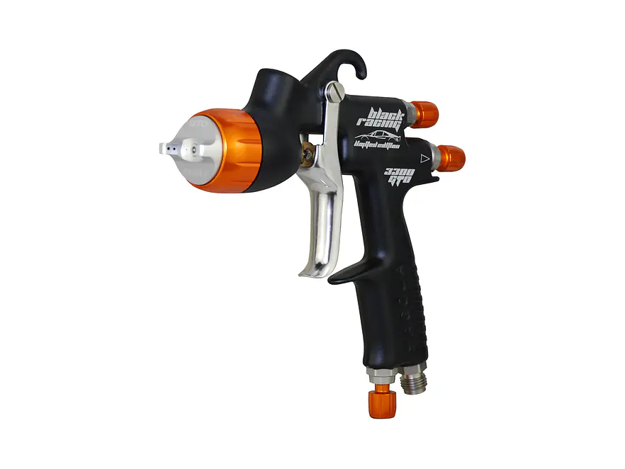 Pistola para pintar sagola gravedad 1.3 - 3300 Gto BLACK RACING - Foto 4 | aztools.co