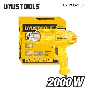 PISTOLA DE CALOR  2000W 6 PIEZAS 