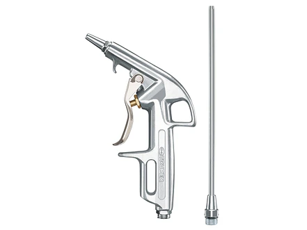 Pistola metálica con 2 boquillas Truper 10647 - Foto 1 | aztools.co