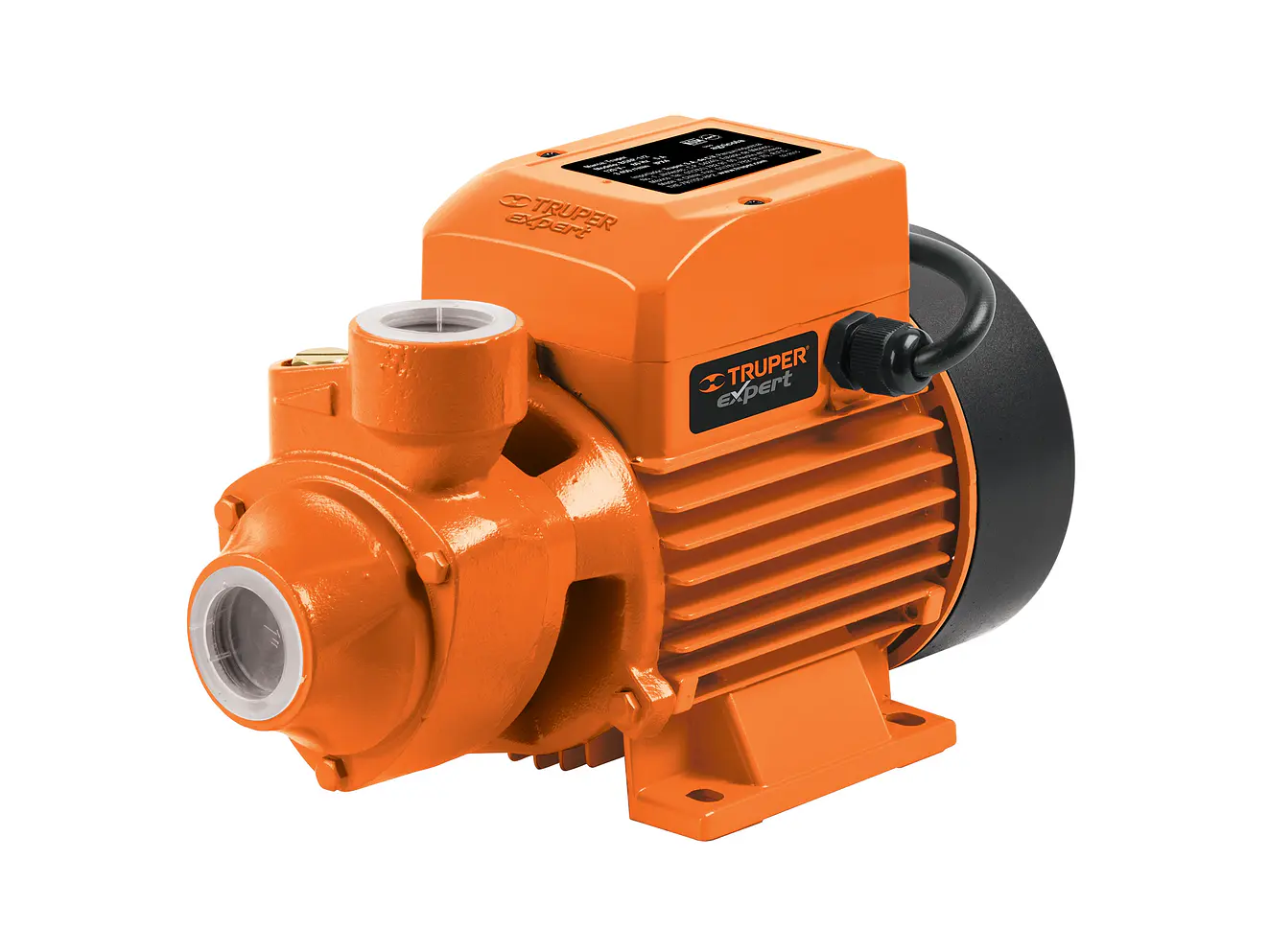 Bomba Eléctrica Periférica Truper 10068: 1/2 HP, 45m altura, 42 L/min flujo, 8m succión, 3,450 rpm.  - Foto 1 | aztools.co