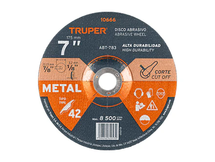 Disco de corte de metal 7
