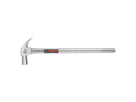 Martillo de uña cabeza conica  curva 29 mm 20 onzas mango tubular TRUPER MAC-29T 11175 - Foto 1 | aztools.co