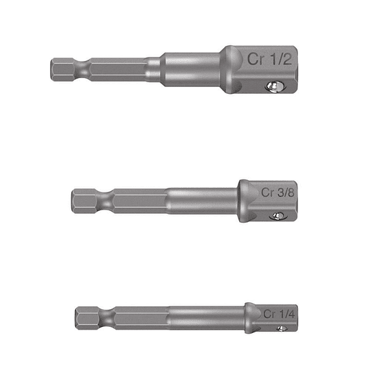 Juego de adaptadores para copas, 1/4