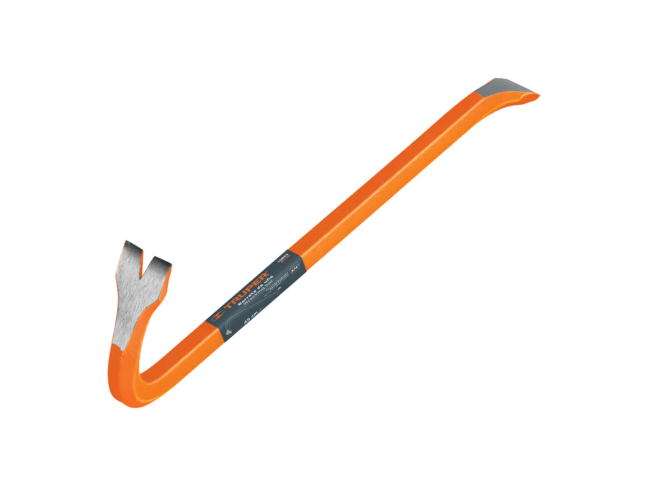 Barra pata de cabra de 3/4' x 45 cm TRUPER 10853 - Envío a todo Colombia | aztools.co