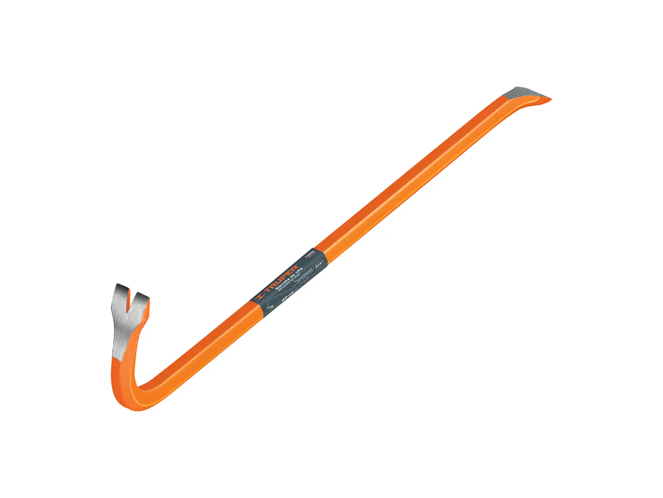 Barra pata de cabra de 3/4' x 60 cm TRUPER 10856 - Envío a todo Colombia | aztools.co