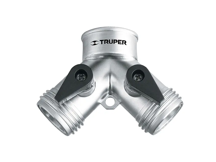 Conector 'y' de aluminio, entrada 3/4' TRUPER 10372 - Envío a todo Colombia | aztools.co