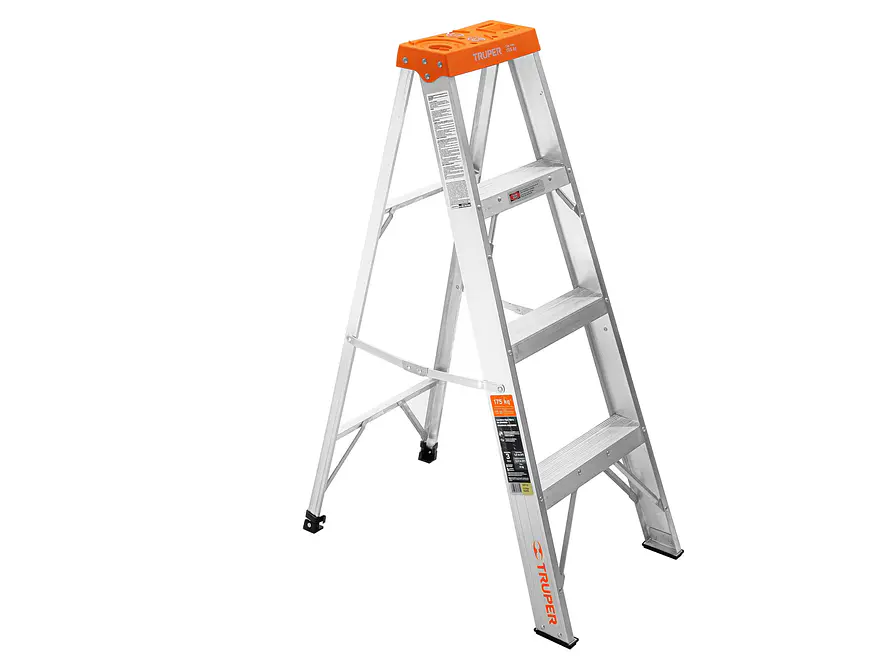 Escalera de tijera Truper 10435 tipo 2, 3 escalones  - Foto 1 | aztools.co