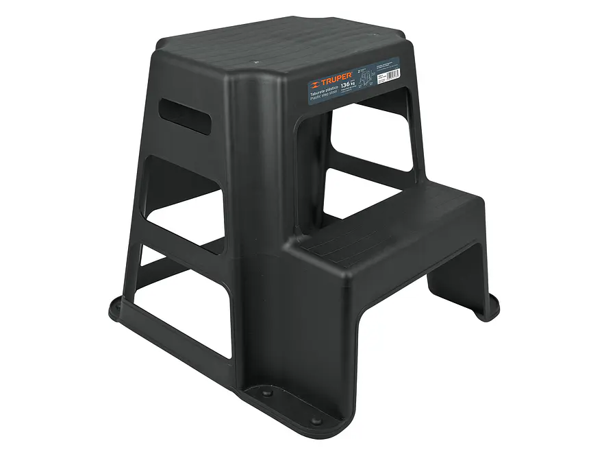 Taburete de 2 escalones TRUPER 10499 - Foto 1 | aztools.co
