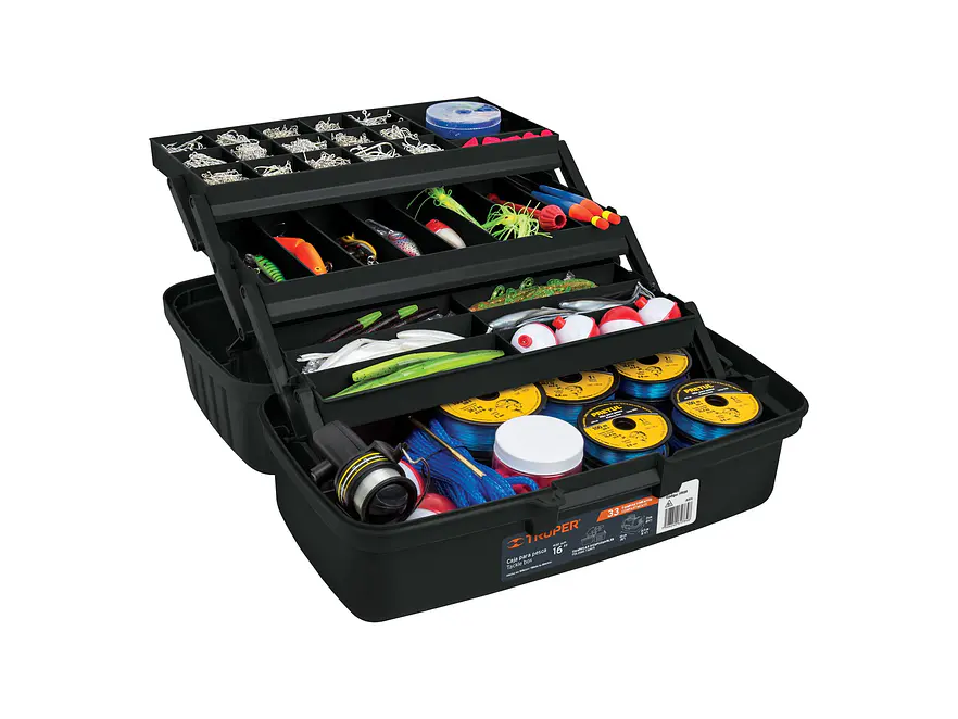 Caja para pesca de 16